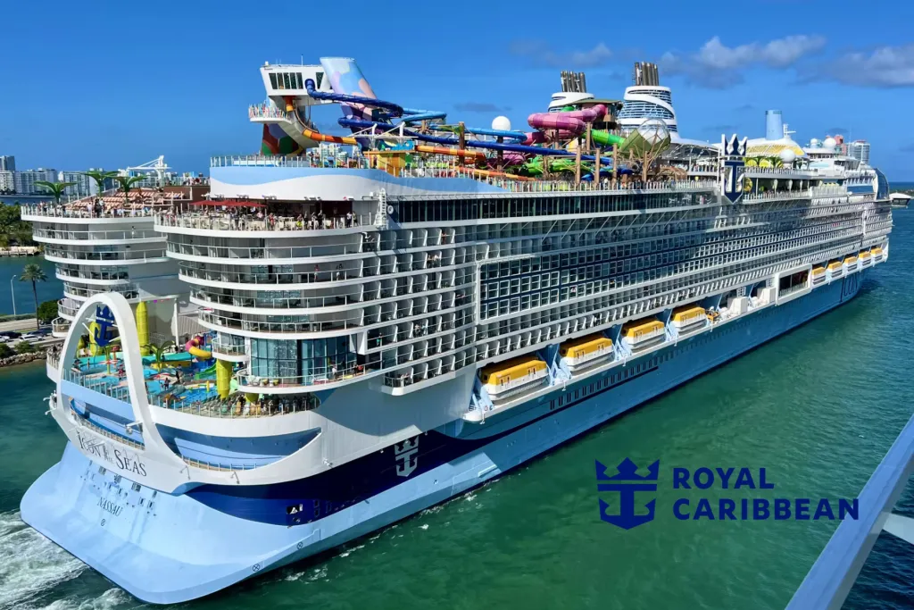 Royal Caribbean Cruise ship at sea